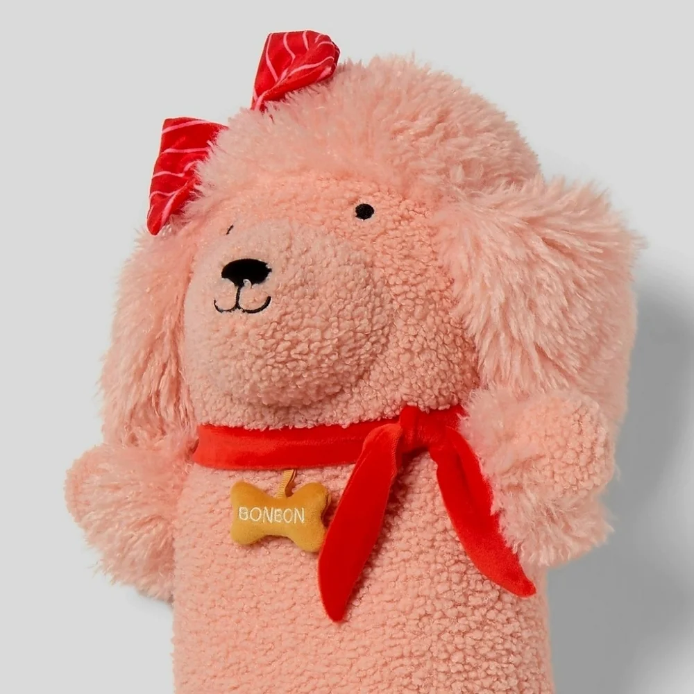 Pillowfort 2026 Poodle Kids' Long Weighted Plush Throw Pillow autism support NWT